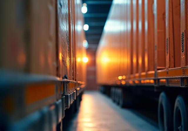 Cross-docking operations at Augusta Hub